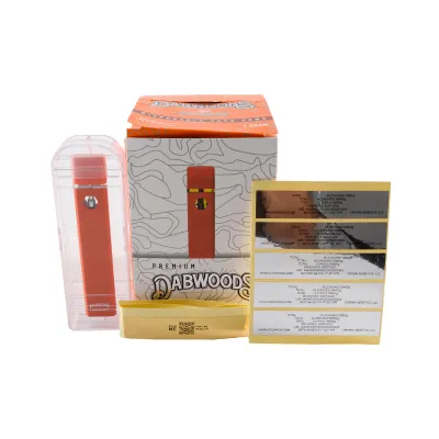 1000mg Dabwoods premium cannabis empty disposable vape pens  01