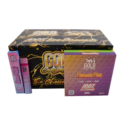 2 Gram GCC Gold Coast Clear Gen 3 Disposable Vape Pens 01