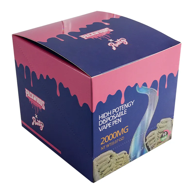 high potency 2000mg packwoods x runtz runty disposable