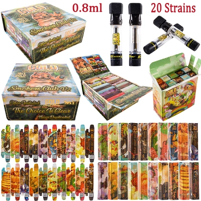 Gold Coast Clear Smokers Club V2  Vape Cartridges 0.8ml 01