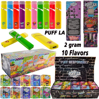 PUFF LA Live Resin Infused Disposable Vape Pens 2000mg 01