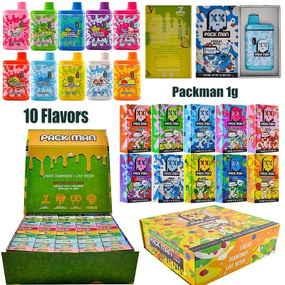 Packman Liquid Diamond +Live Resin Disposable Vape Pen 1 Gram 01