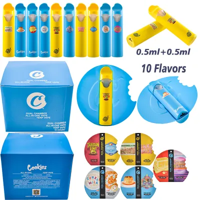 Cookies Dual Chamber Disposable Vape Pen 1g (0.5g+0.5g) 01