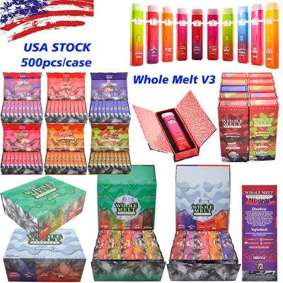 USA Stock Whole Melt Extracts V3 Live Diamond Disposable Vape Pens 2000mg 01