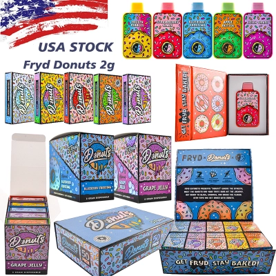 USA Stock FRYD Donuts Liquid Diamonds Live Resin Disposable 2000mg 01