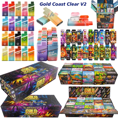Gold Coast Clear V2 Disposable 2g Live Resin Vapes  01