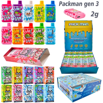 Packman Liquid Diamond Live Resin Disposable Vape 2000mg 01