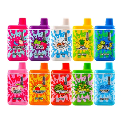 USA Stock Packman Liquid Diamond Live Resin Disposable Vape 2000mg 02