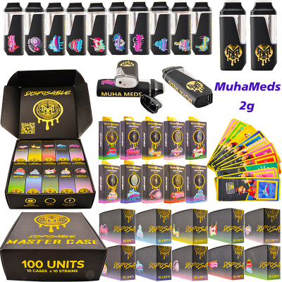 100 Packs Muha Meds 2 Gram Disposable Vape 01