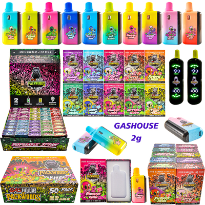 GAS HOUSE PACKWOODS 2000mg Liquid Diamonds Live Resin Disposable Vape 01