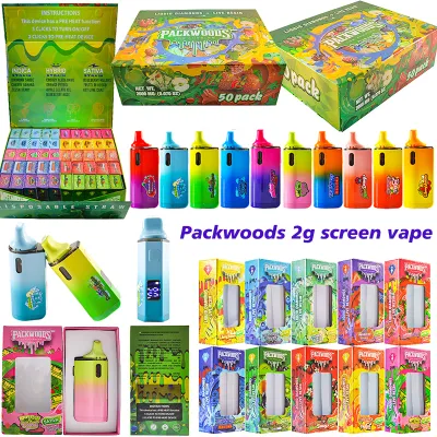USA Stock Packwoods Liquid Diamonds Live Resin Empty Vape 2g 01