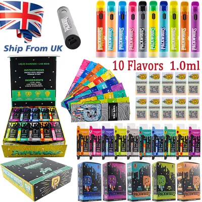 UK Warehouse Packwoods x Runty Disposable Vapes 1000mg  01