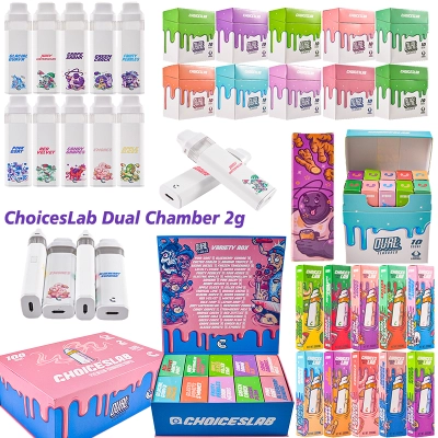 CHOICES LAB  Dual Flavors 2g Vape Empty Pod 01