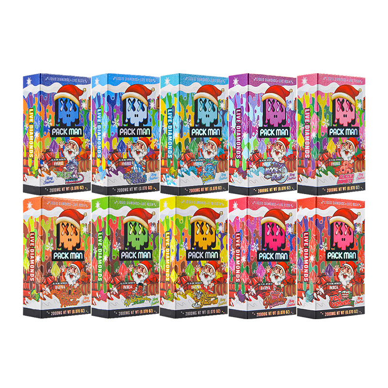 Packman Liquid Diamond Live Resin Disposable Vape 2g Empty