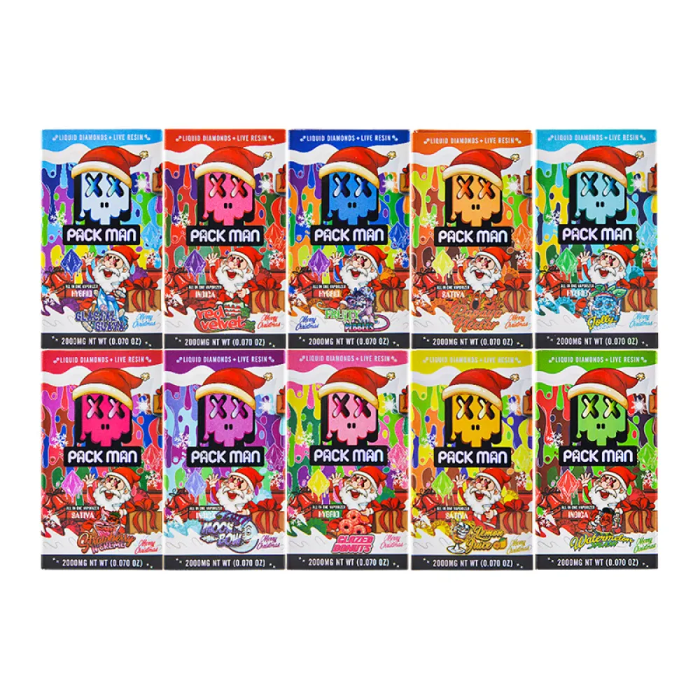 Packman Liquid Diamond Live Resin Disposable Vape 2g Empty