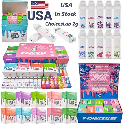 USA In Stock CHOICESLAB Dual Flavors 2g Vape Empty Pod 01
