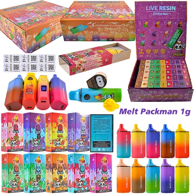 Melt x Packman Liquid Diamond Live Resin Empty Disposable 1g 01