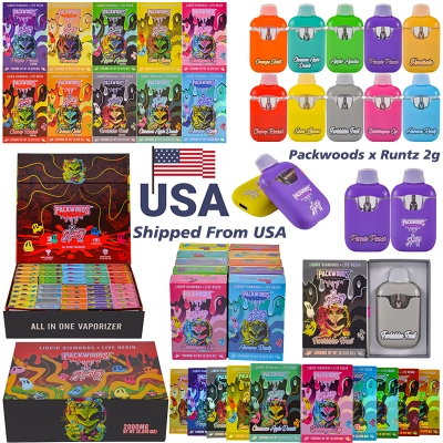 USA Warehouse In Stock Packwoods x Runtz  2g Disposable Vape 01
