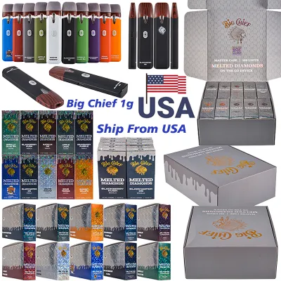 USA In Stock Big Chief Melted Diamonds Disposable 1000mg 01