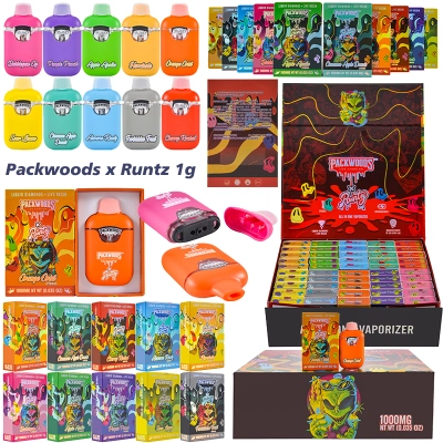 USA In STOCK New Packwoods x Runtz Disposable Vape 1000mg On Sale 01