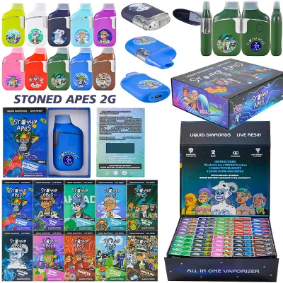 USA In Stock Stoned Apes 2 Gram Disposable Vape 01