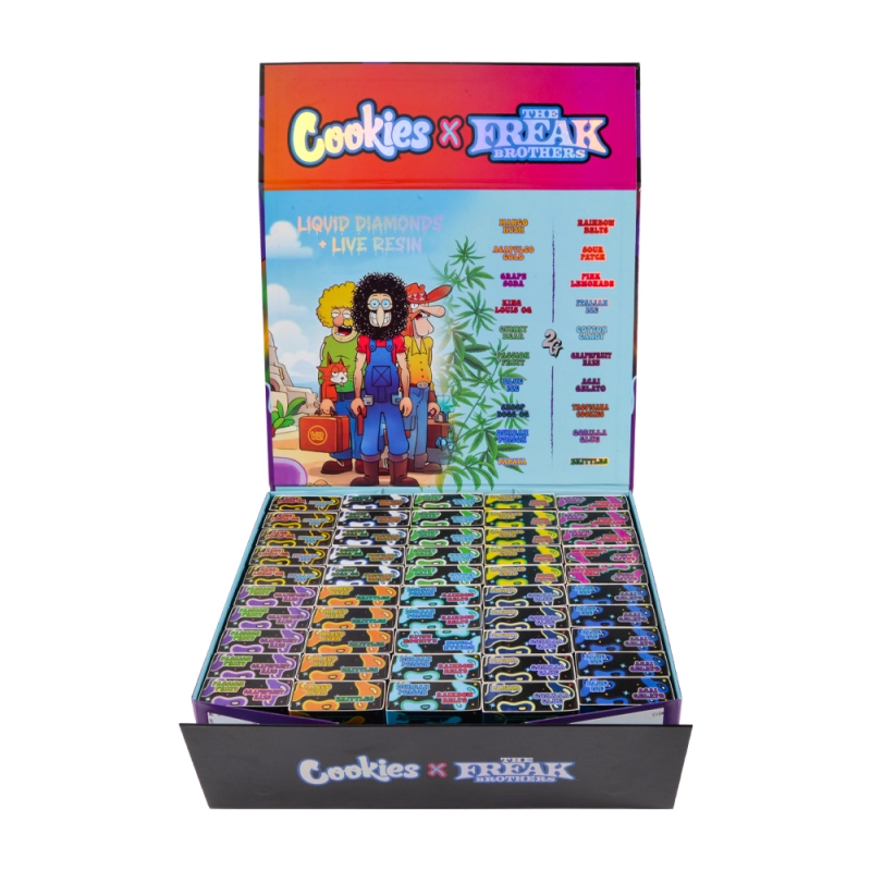 Best Cookies The Freak Brothers V2 Disposable 2g Dual Chamber Vape Wholesale