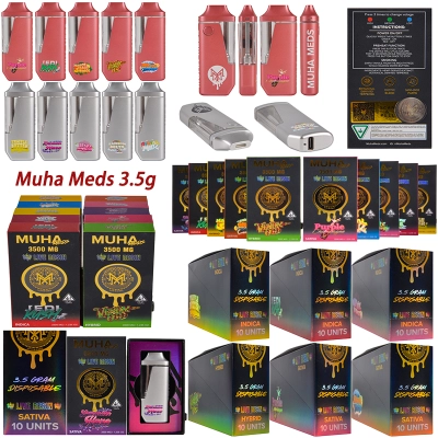 Muha Meds 3.5g Live Resin Disposable Vapes 3500mg 01
