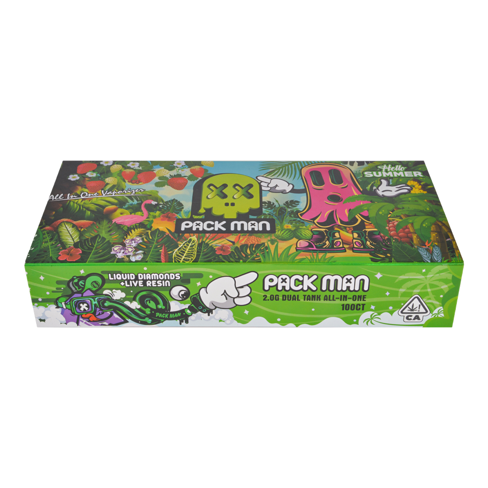 Packman Dual Tank 2g Liquid Diamonds Live Resin Disposable