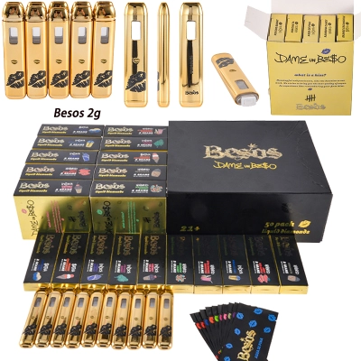 USA In Stock Disposable Vape Besos Gold Edition 2g 01