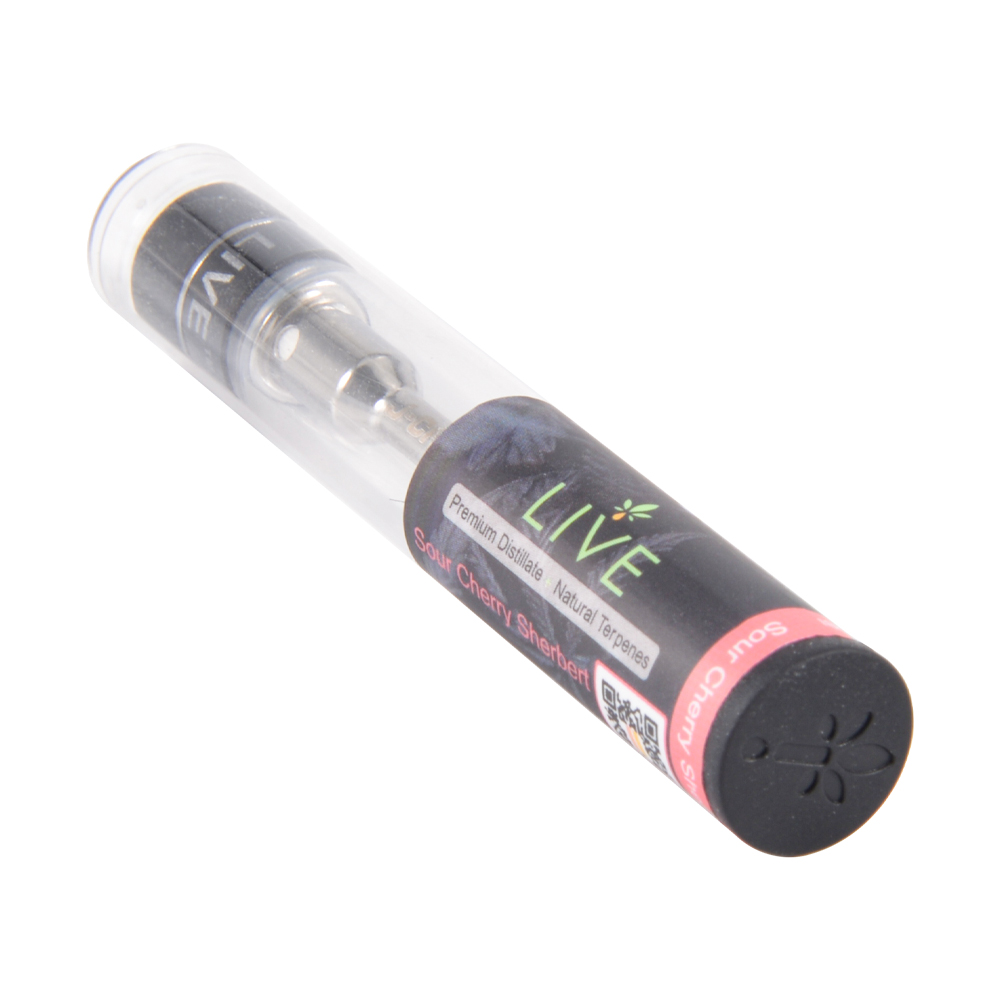 Live Distillate Carts With New Packaging 1.0ml Empty Cartridge