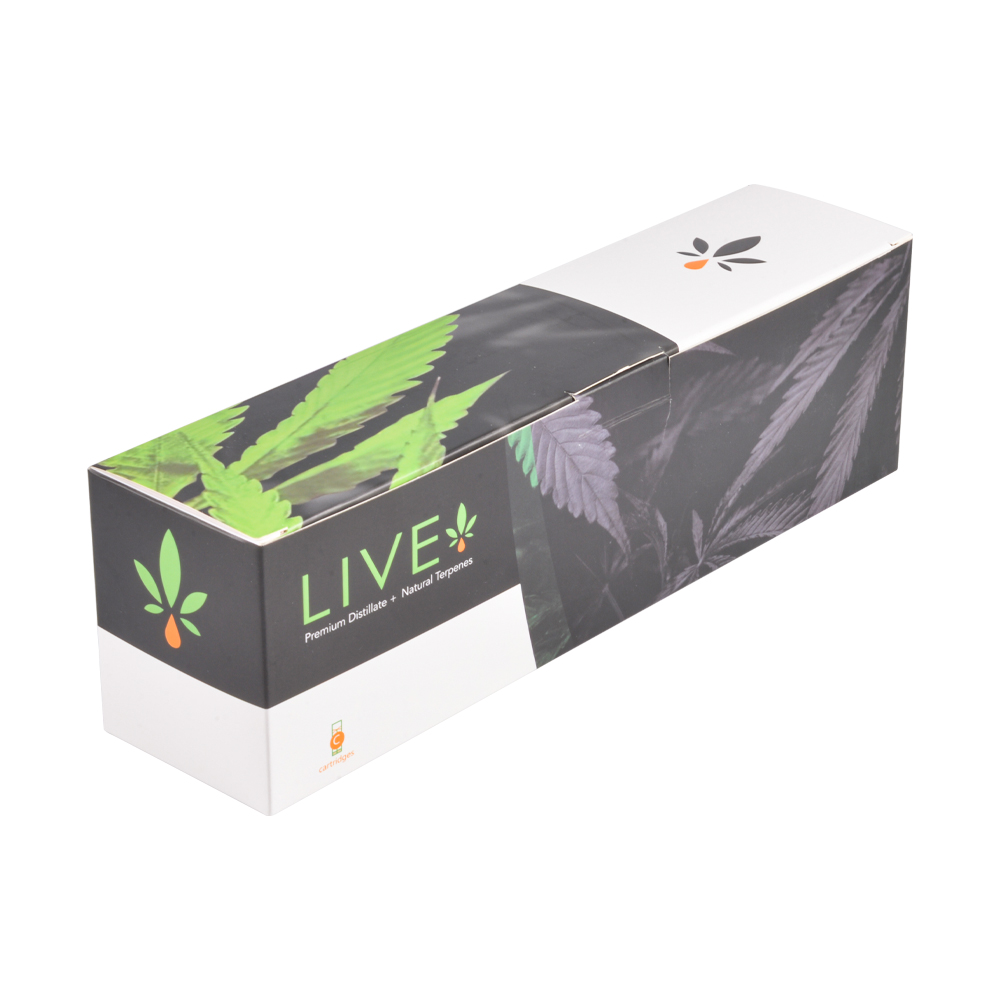 Live Distillate Carts With New Packaging 1.0ml Empty Cartridge