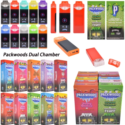 New Packwoods 2 Gram Screen Disposable Vape Pen Dual Tank 01
