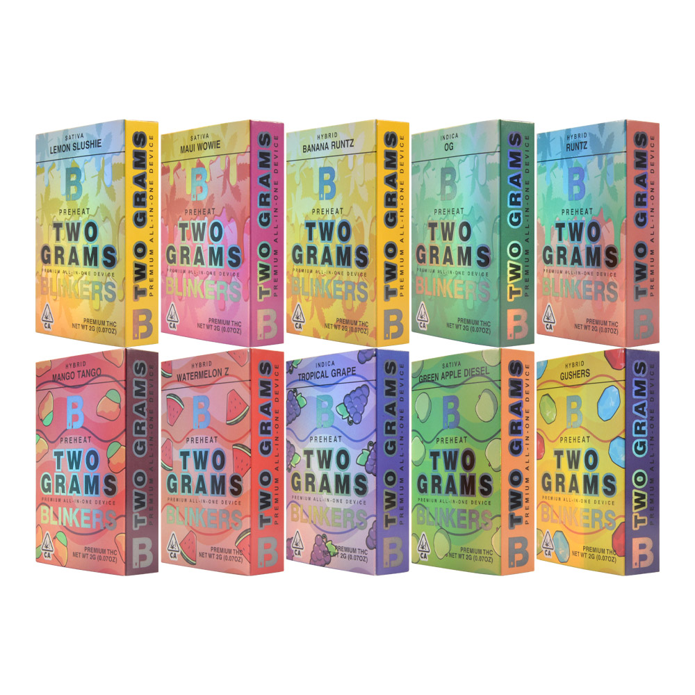 Blinkers 2 Gram Disposable Vape With Screen