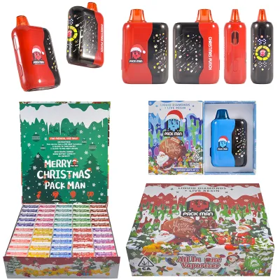 2025 Packman Christmas Edition 2g Vape With Screen 01