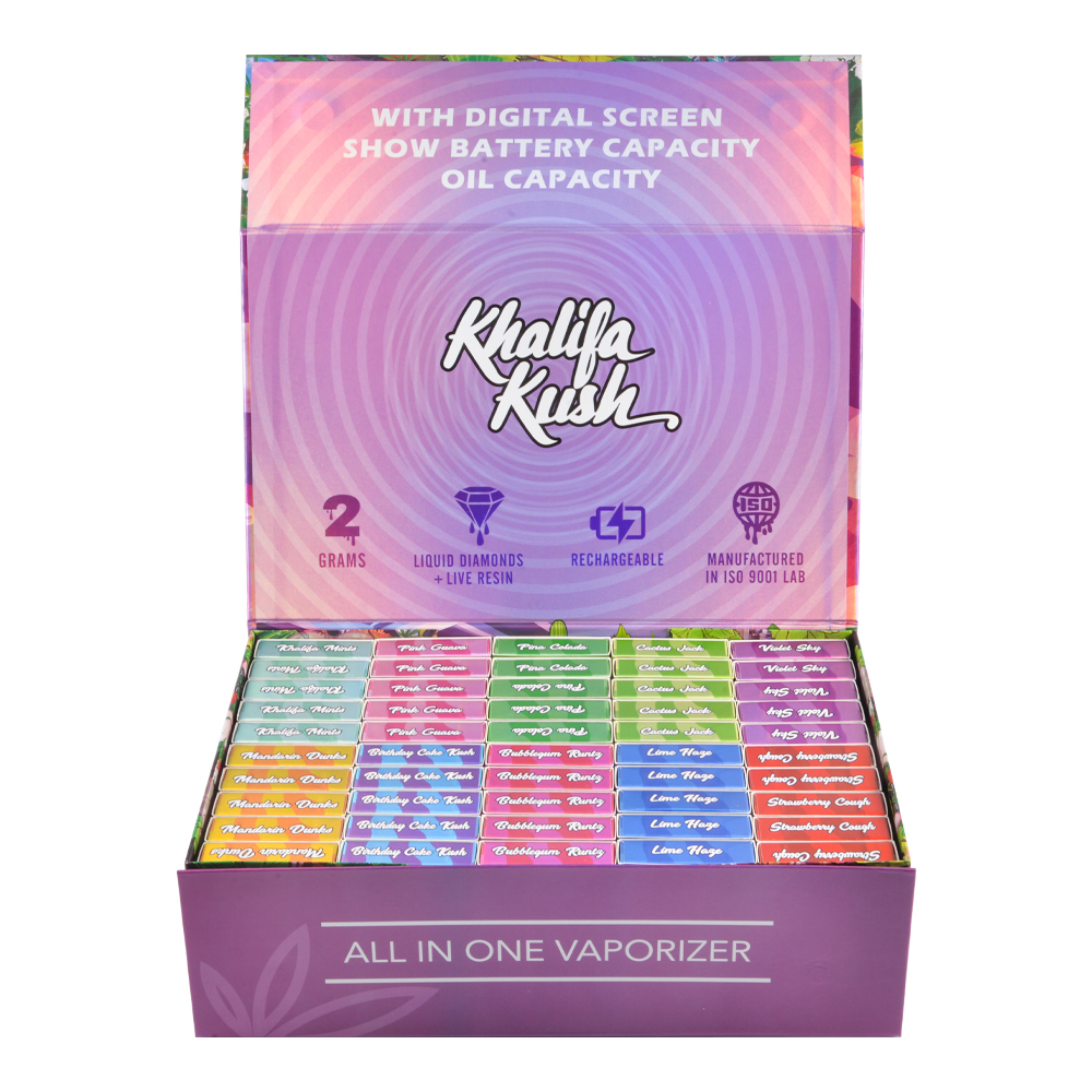 Khalifa Kush 2g Liquid Diamond Live Resin Disposable Vape