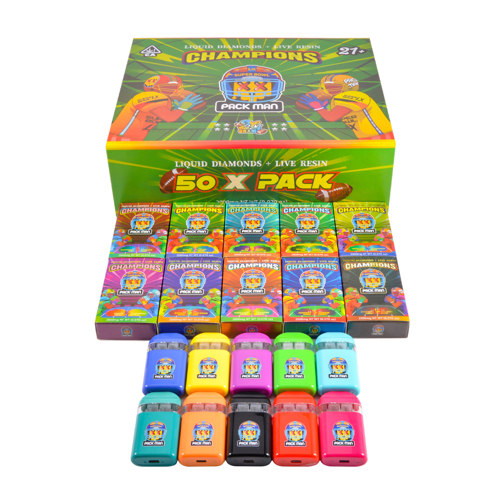 Poland in Stock Packman 2g Dual Chamber Disposable Limited Edition