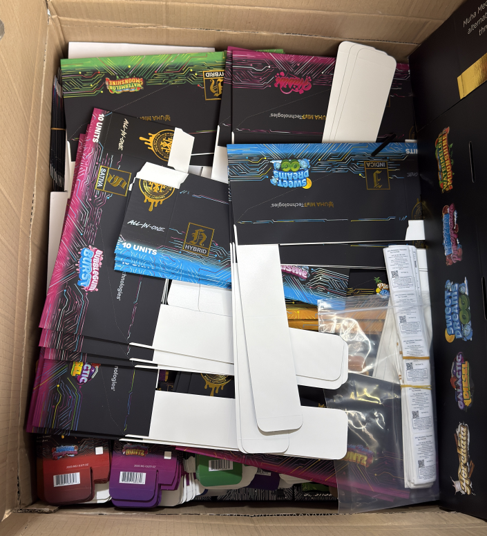 USA Warehouse Stock New Muha Meds Gen 3 Disposable 2g Vape With Screen