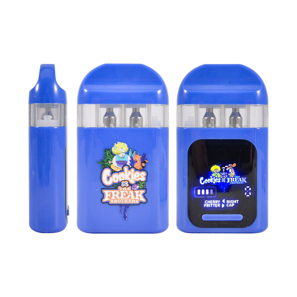  USA Stock Cookies x The Freak Brothers V3 Dual Chamber Vape 2g
