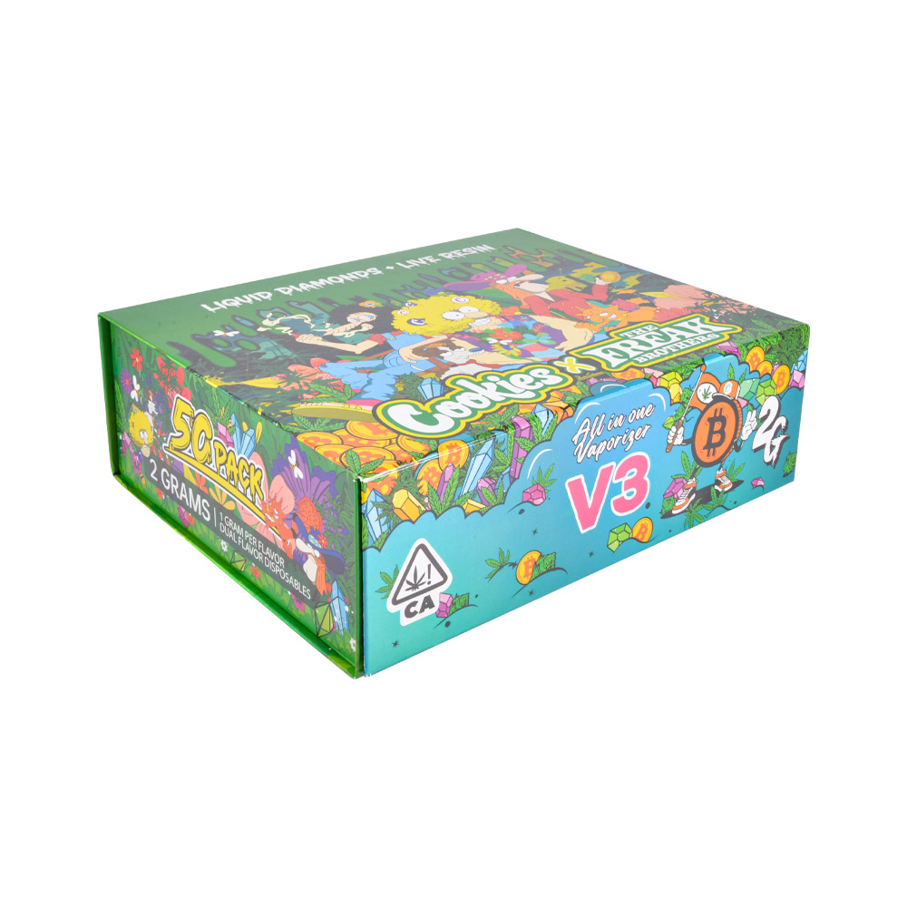  USA Stock Cookies x The Freak Brothers V3 Dual Chamber Vape 2g