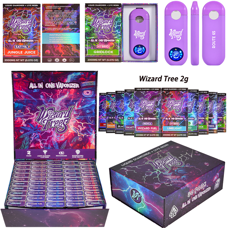 Wizard Trees Disposable Vape 2 Gram All in One Vaporizer