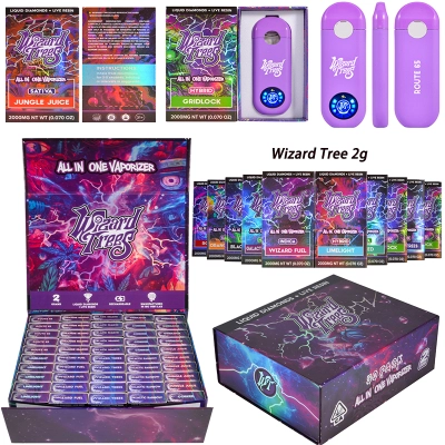 Wizard Trees Disposable Vape 2 Gram All in One Vaporizer 01