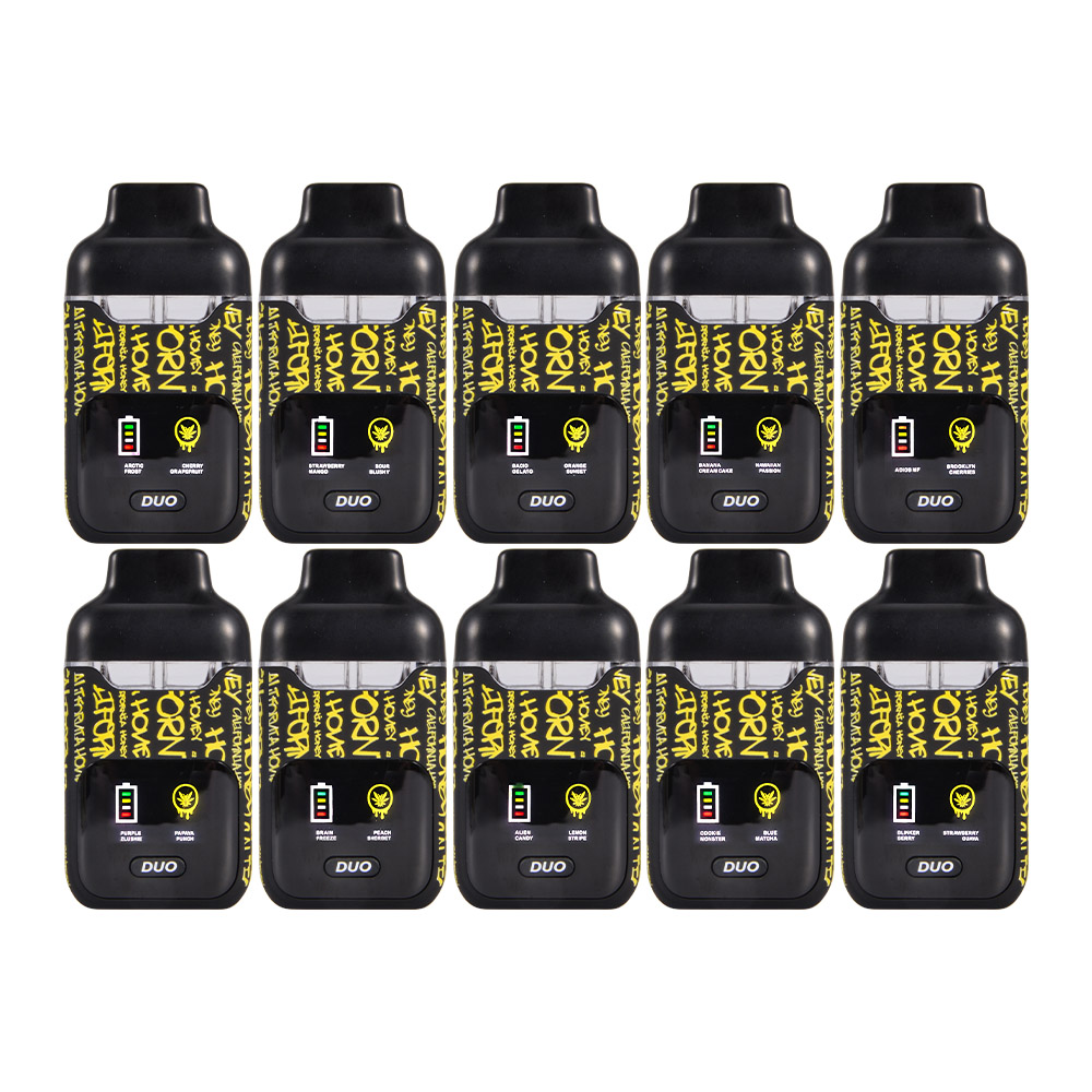 Cali Honey 2g Liquid Diamonds Dual Chamber Vape With Screen