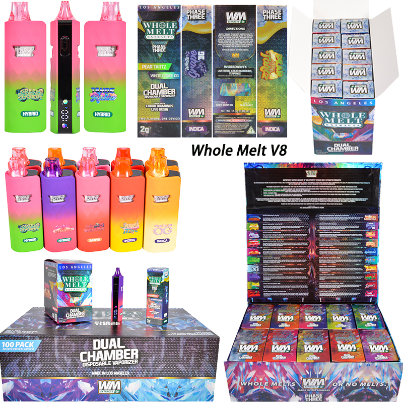 Whole Melt V8 Disposable Vape 2g Dual Flavor 
