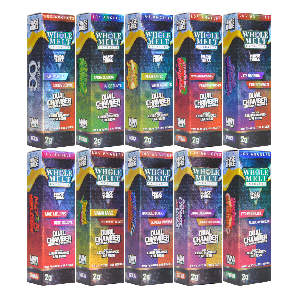 Whole Melt V8 Disposable Vape 2g Dual Flavor 