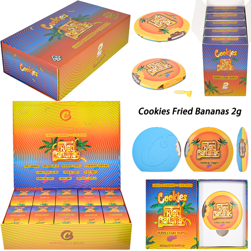 USA In Stock Cookies Fried Bannans Vape 2g All in One Disposables