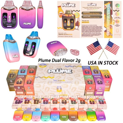Wholesale Plume Disposable Vape 2g Dual Chamber Vape Ship From USA 01
