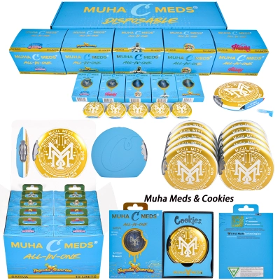 Muha Meds x Cookies Collaboration 2g Disposable Vape 01