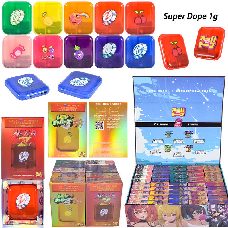Super Dope Disposable Vape 1g Live Diamonds Vaporizer