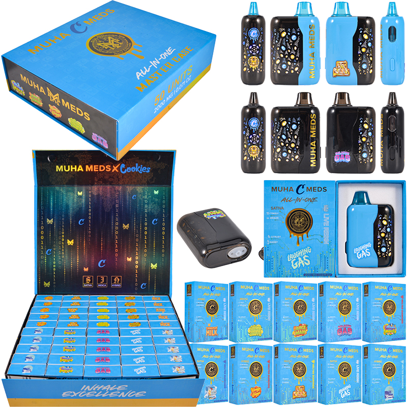 Muha Meds x Cookies Collab 2g Disposable Vape WIth Screen