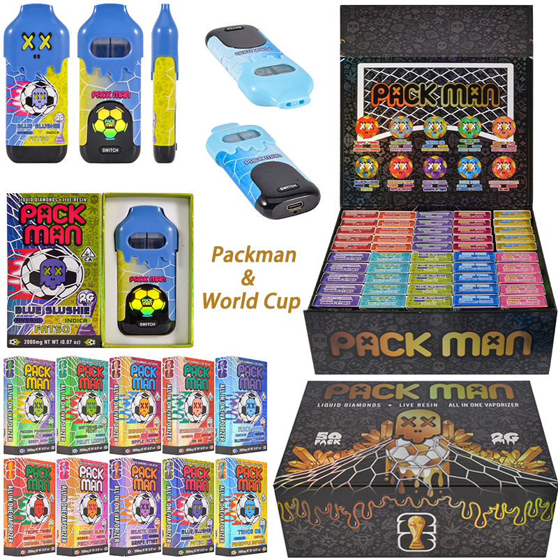 Packman World Cup Edition 2g Dual Chamber Disposable Vape